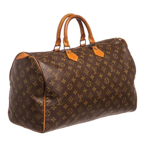 louis vuitton monogram speedy 40 bag sale|louis vuitton size 40.